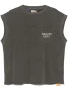 GALLERY DEPT. LOGO-PRINT SLEEVELESS T-SHIRT