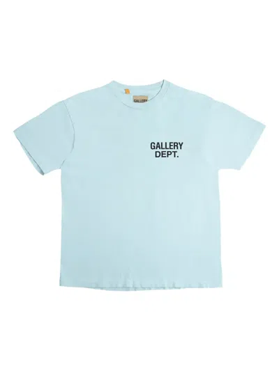 Gallery Dept. Logo-print T-shirt In Blue