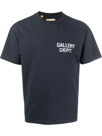 Gallery Dept. Logo-print T-shirt In Blue