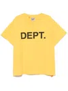 Gallery Dept. Logo-print T-shirt In Yellow