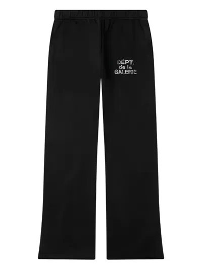 Gallery Dept. Logo-print Track Pants In Black