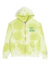 Gallery Dept. Logo-print Zip-up Hoodie In Green