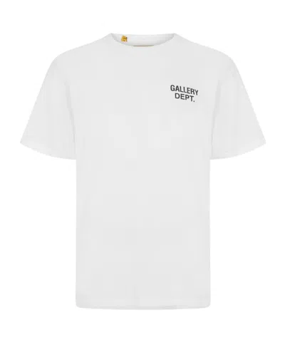Gallery Dept. Logo Short-sleeved T-shirt In White