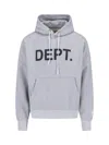 Gallery Dept. Light Grey Hooded Sweatshirt With Bold Graphic Print In Gray
