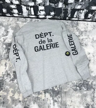 Pre-owned Gallery Dept. Logo T Shirt In Grey