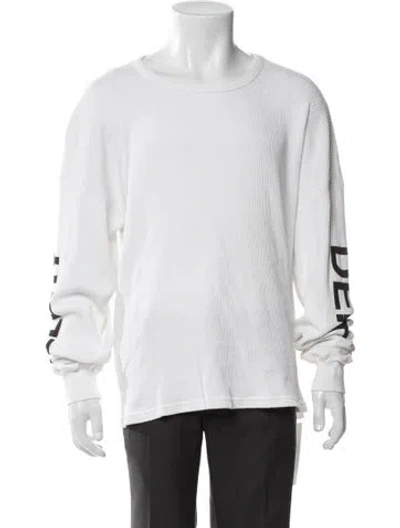 Pre-owned Gallery Dept. Logo Thermal Graphic Print T-shirt In Neutral