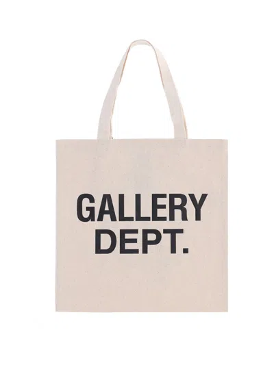 Gallery Dept. Logo Tote Bag In Cream