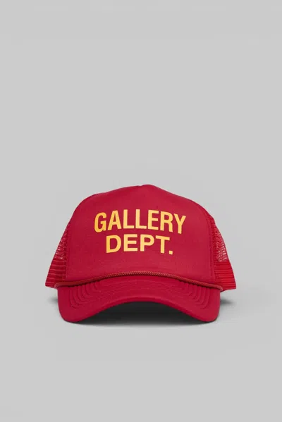 Gallery Dept. Logo Trucker In Red
