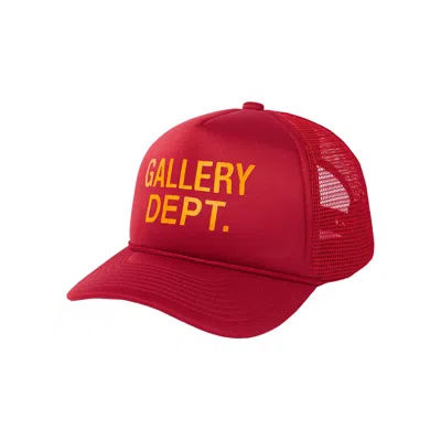 Pre-owned Gallery Dept. Logo Trucker 'wine' | Red | Men's Size Onesize