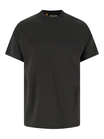 Gallery Dept. Black Vintage Distressed Logo T-shirt