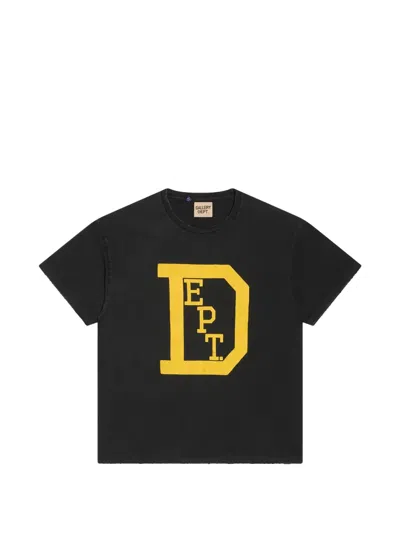 Gallery Dept. Logo-print T-shirt In Black