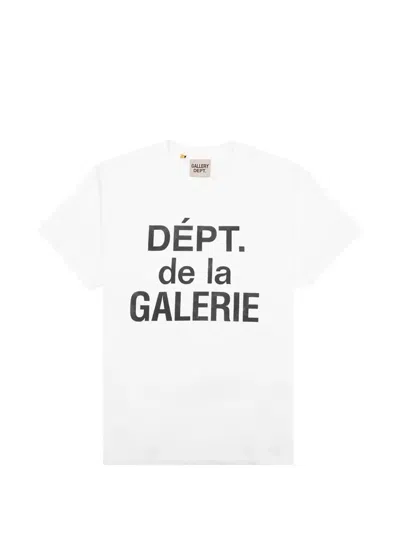 Gallery Dept. Logo-print T-shirt In White