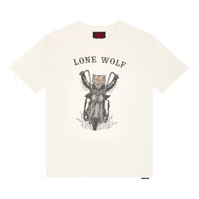 Pre-owned Gallery Dept. Lone Wolf Tee 'light Archival White' | Men's Size M