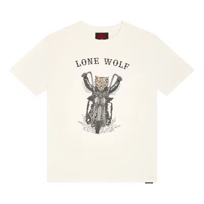 Pre-owned Gallery Dept. Lone Wolf Tee 'light Archival White' | Men's Size S