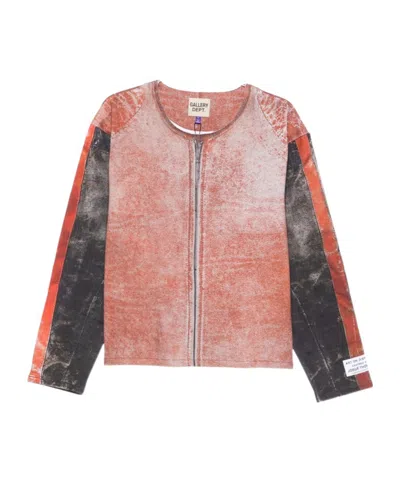 Gallery Dept. Long-sleeved Knitted Cardigan In Pink