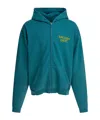 Gallery Dept. Long-sleeved Zip-up Sweatshirt In Green