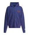 Gallery Dept. Long-sleeved Zip-up Sweatshirt In Purple