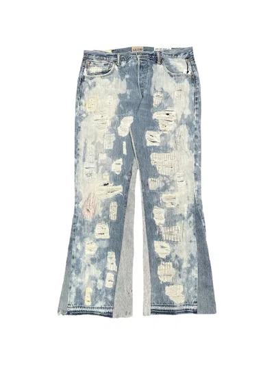 Gallery Dept. Los Olivos La Distressed Flared Jeans In Blue
