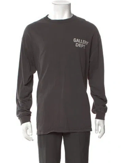 Pre-owned Gallery Dept. L/s Graphic Print T-shirt In Gray