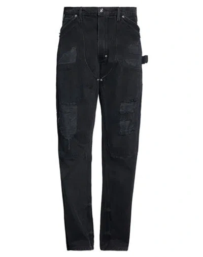 Gallery Dept. Man Jeans Black Size 34w-34l Cotton