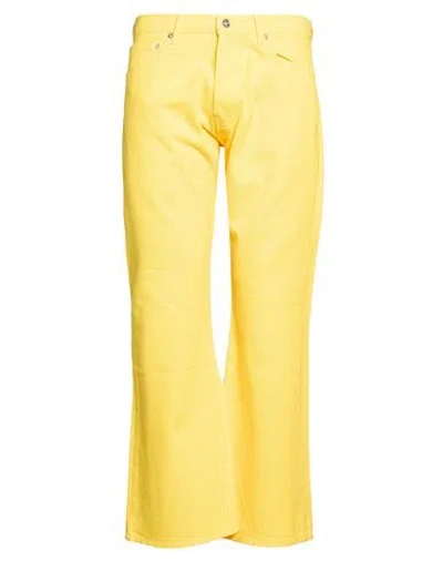 Gallery Dept. Man Jeans Yellow Size 36w-32l Cotton