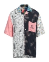 Gallery Dept. Man Shirt Midnight Blue Size Xl Polyester In Blue