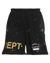 Gallery Dept. Man Shorts & Bermuda Shorts Black Size L Cotton In Black