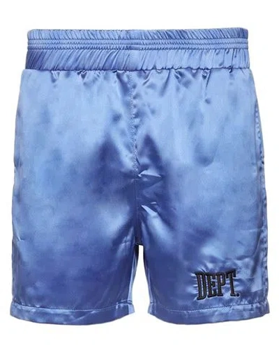 Gallery Dept. Man Shorts & Bermuda Shorts Blue Size Xl Polyester
