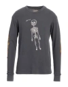 Gallery Dept. Man Sweater Lead Size L Cotton In Grey
