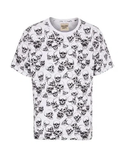 Gallery Dept. Man T-shirt White Size M Cotton