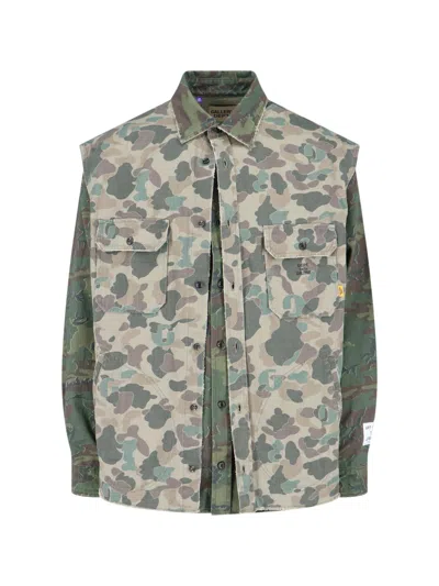 Gallery Dept. Mars Button Down Shirt In Green