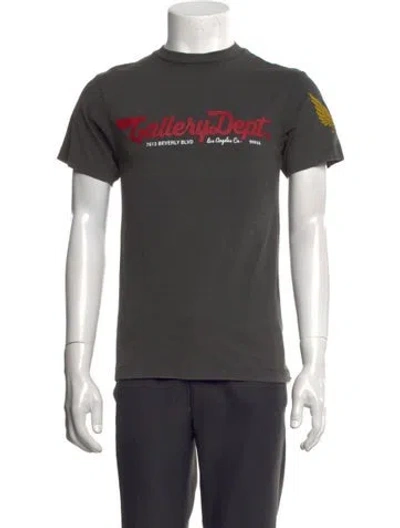 Pre-owned Gallery Dept. Mechanic Graphic Print T-shirt In Grey