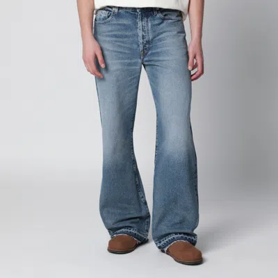 Gallery Dept. Medium Blue Washed-effect Jeans