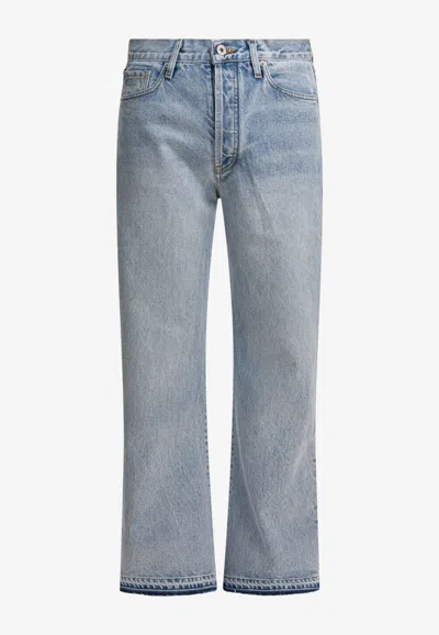 Gallery Dept. Melrose Straight Jeans In Multi