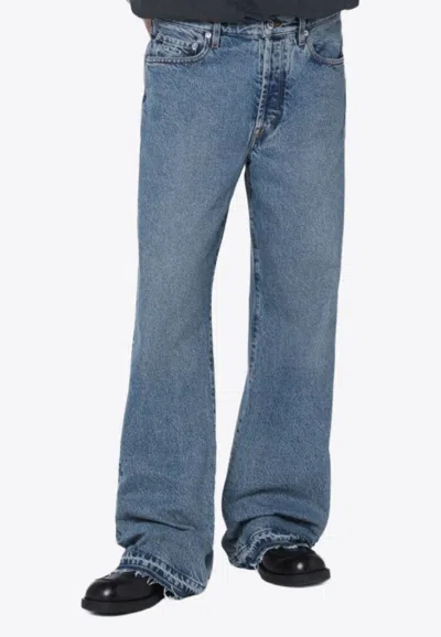 Gallery Dept. Melrose Straight-leg Jeans In Blue