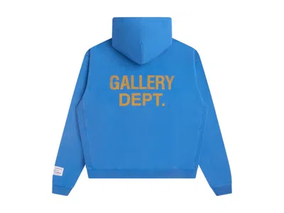Pre-owned Gallery Dept. Men's  90's Gd Logo Hoodie In Royal