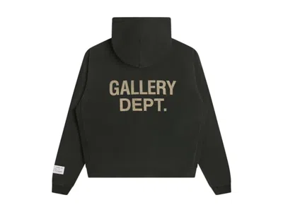 Pre-owned Gallery Dept. Men's  90's Logo Hoodie In Vintage Black