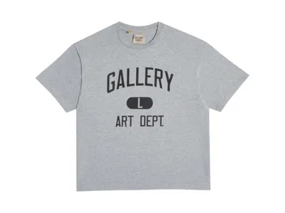 Pre-owned Gallery Dept. Men's  Art Dept. Logo Tee Shirt In Grey/black In Multi
