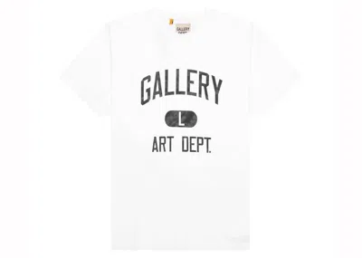 Pre-owned Gallery Dept. Men's  Art Dept Tee Shirt In White