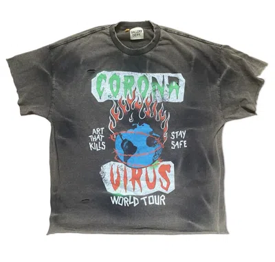 Pre-owned Gallery Dept. Men's  Atk Corona Tour T-shirt In Black