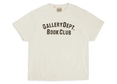 Pre-owned Gallery Dept. Men's  Book Club T-shirt In White