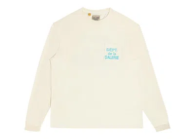 Pre-owned Gallery Dept. Men's  De La Galerie Longsleeve In Cream In White