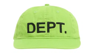 Pre-owned Gallery Dept. Men's  Dept Hat In Flo Green