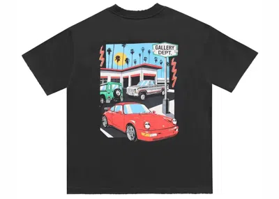 Pre-owned Gallery Dept. Men's  Drive Thru Boxy Fit T-shirt In Black