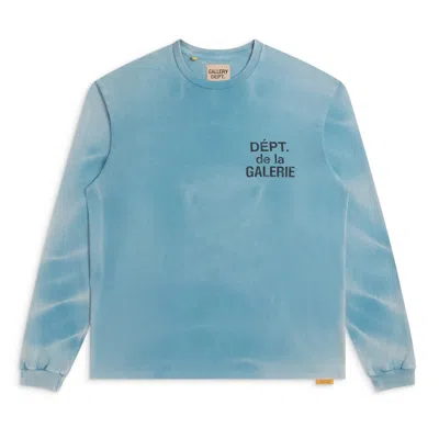 Pre-owned Gallery Dept. Men's  French Longsleeve T-shirt In Teal