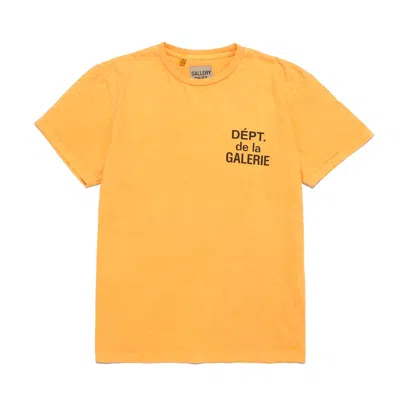 Pre-owned Gallery Dept. Men's  French T-shirt In Flo Orange