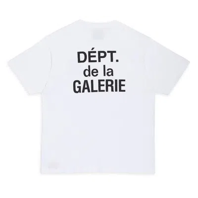 Pre-owned Gallery Dept. Men's  French T-shirt In White/black