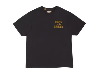 Pre-owned Gallery Dept. Men's  French Tee Shirt In Washed Black