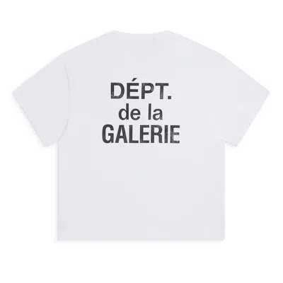 Pre-owned Gallery Dept. Men's  French Tee Shirt In White