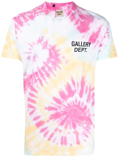 Pre-owned Gallery Dept. Men's  Logo Tie Dye T-shirt
